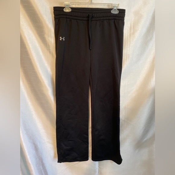 Under Armour Track Jogging Pants Black Ladies  Med - Picture 12 of 12